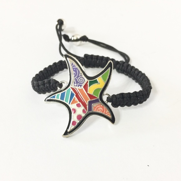 Starfish Bracelet ( colors inspired by the artist Brito ).  NEW ITEM - Picture 1 of 2